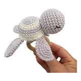 Crochet Sea Creatures - Beachwood Ring for Teething Babies