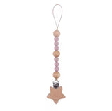 Beachwood and BPA Free Silicone Teething Pacifier Chain