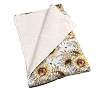 Sunflowers Snuggling Sherpa Rug