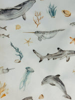 Sea Life Waterproof Travel Rug Change Mat