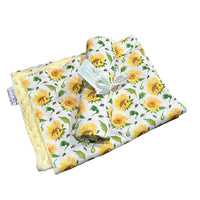 Sunflowers Waterproof Print Portable Change Mat