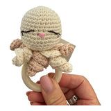 Crochet Sea Creatures - Beachwood Ring for Teething Babies