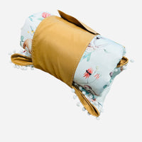 Australian Animals in White Baby Tummy Time Play Mat