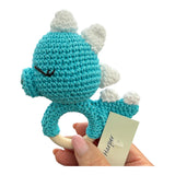 Beachwood and Crochet Cotton Assorted Animals Teething Toys