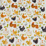 Henni Penni Chickens Waterproof Travel Rug Changing Mat
