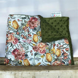 Australian Wildflower Bloom Swaddling Blanket