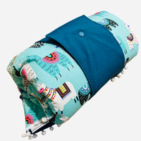 Lorri Lama Tummy Play Time Floor Rug