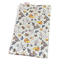 Puppy Love Nappy Wallet Snuggle Blanket and Bib Newborn Set