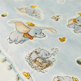 Circus Elephants Blue Tummy Play Time Floor Rugs