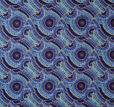 Snakevine Dreaming Navy Warlukurlanga Warlu Thick Tummy Time Baby Play Mat