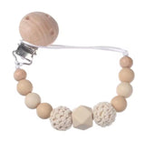 Beachwood BPA Free Silicone and Crochet Teething Pacifier Chains