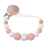 Beachwood BPA Free Silicone and Crochet Teething Pacifier Chains