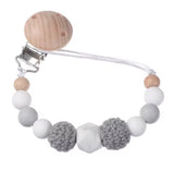 Beachwood BPA Free Silicone and Crochet Teething Pacifier Chains