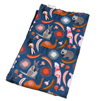 Australian Animals Jocelyn Proust Nappy Clutch Blanket Bib Newborn Set