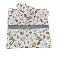Puppy Love Nappy Wallet Snuggle Blanket and Bib Newborn Set