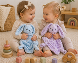 Floppy Eared Comforter Bunnies - soft and super cuddly