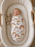 Rustic Rainbows Swaddle Wraps