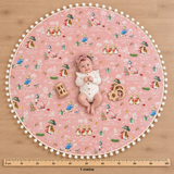 Hats and Cloaks Blush Tummy Play Time Mats
