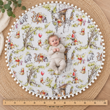 Treehouse Friends Tummy Time Play Mat