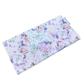 Violet Floral Portable Nappy Wallet