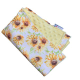 Sunflowers Waterproof Print Portable Change Mat