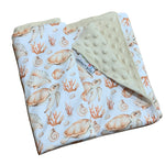 Turtles and Shells 🐚 Travel Changing Mat - Portable - Waterproof