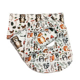 Chester Woodland Critters Nappy Wallet Blanket Bib Set