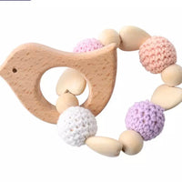 Beachwood Animals Crochet Cotton Teething Toys