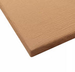 Organic Muslin Cotton Cot Fitted Sheets Beige
