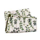 Silver Dollar Eucalyptus Nappy Wallet Bib Blanket Newborn Sets