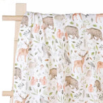 Forrest Critters Bamboo Cotton Swaddling Wrap