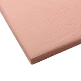 Organic Muslin Cotton Cot Fitted Sheets -Pink